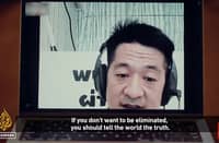 Screengrab of video of She Zhijiang