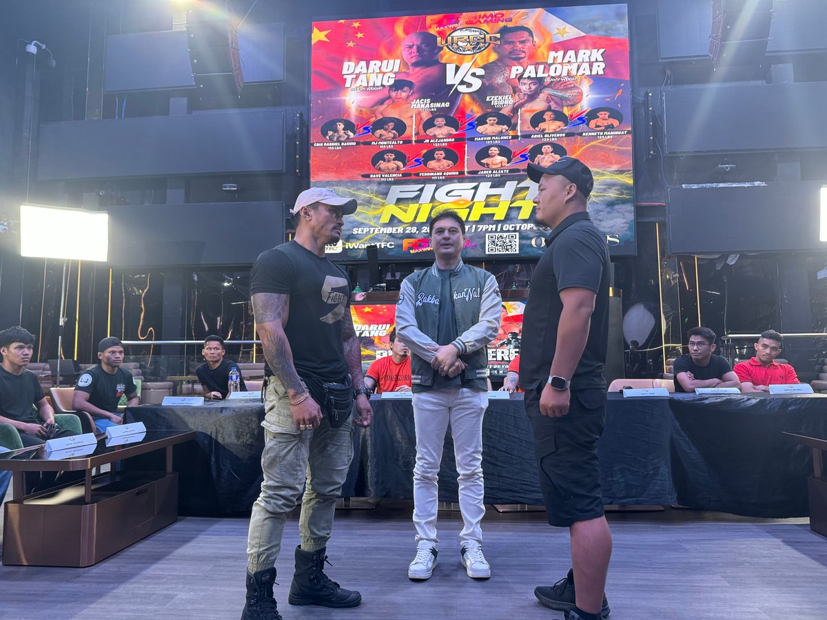 Filipino, Chinese clash in Fight Night