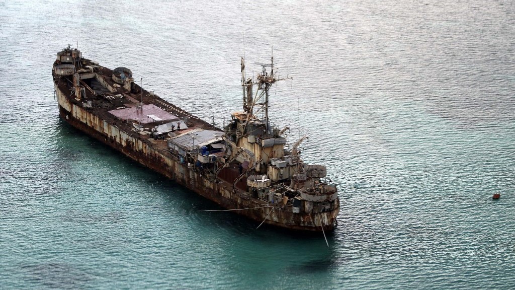 China says 'supervised' Phl supply mission to disputed reef
