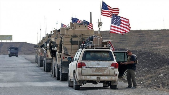 U.S. military caravan