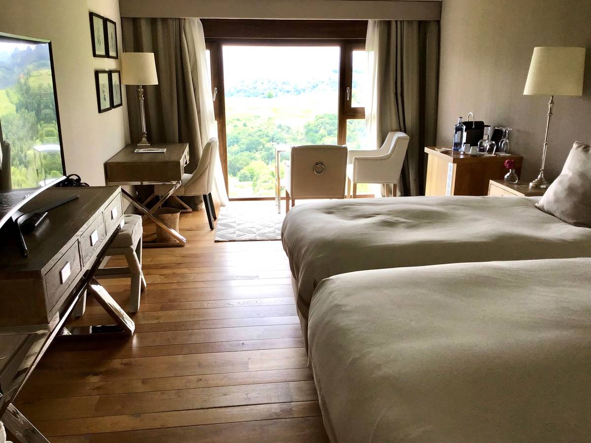 One of the many rooms in Puebloastur.