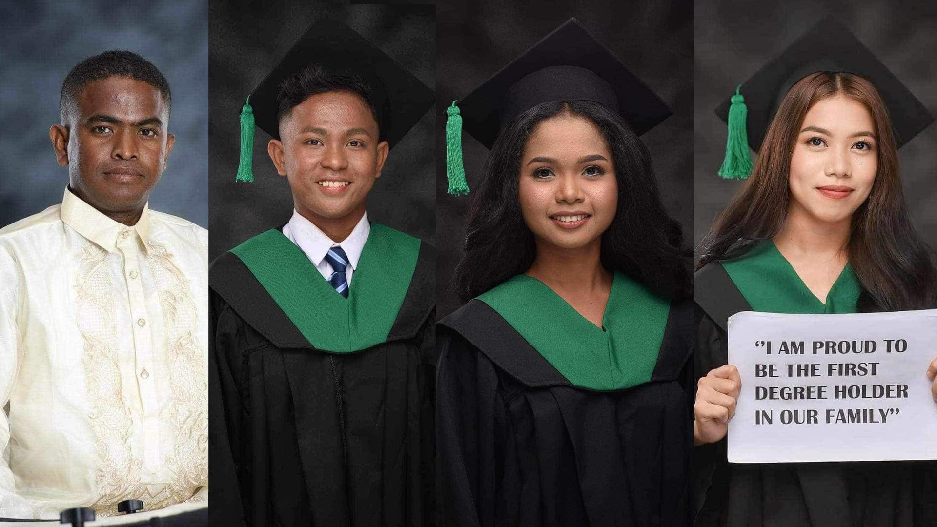 Rener Dela Cruz (Calumpang, Mabalacat), Mylene Navarro (Calumpang, Mabalacat), Margarita Nicole Sibal (Macapagal Village, Mabalacat) and Enrique Saplala (Planas Porac).