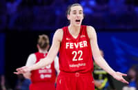 Caitlin Clark of the Indiana Fever takes a swipe at fans who have been racially abusing her opponents in the WNBA.