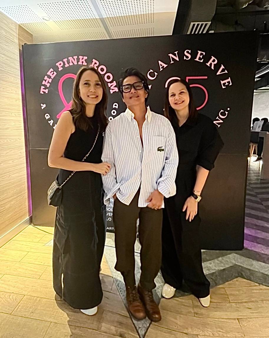 ICanServe’s Kara Alikpala, Carol Karthe and Crisan Olives Celdran.