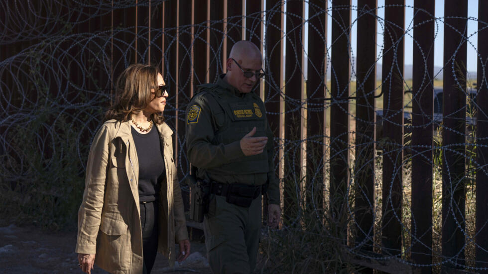 Recent polls have seen Vice President Kamala Harris eating into Donald Trump's lead on migration with voters, yet it still remains a weak spot