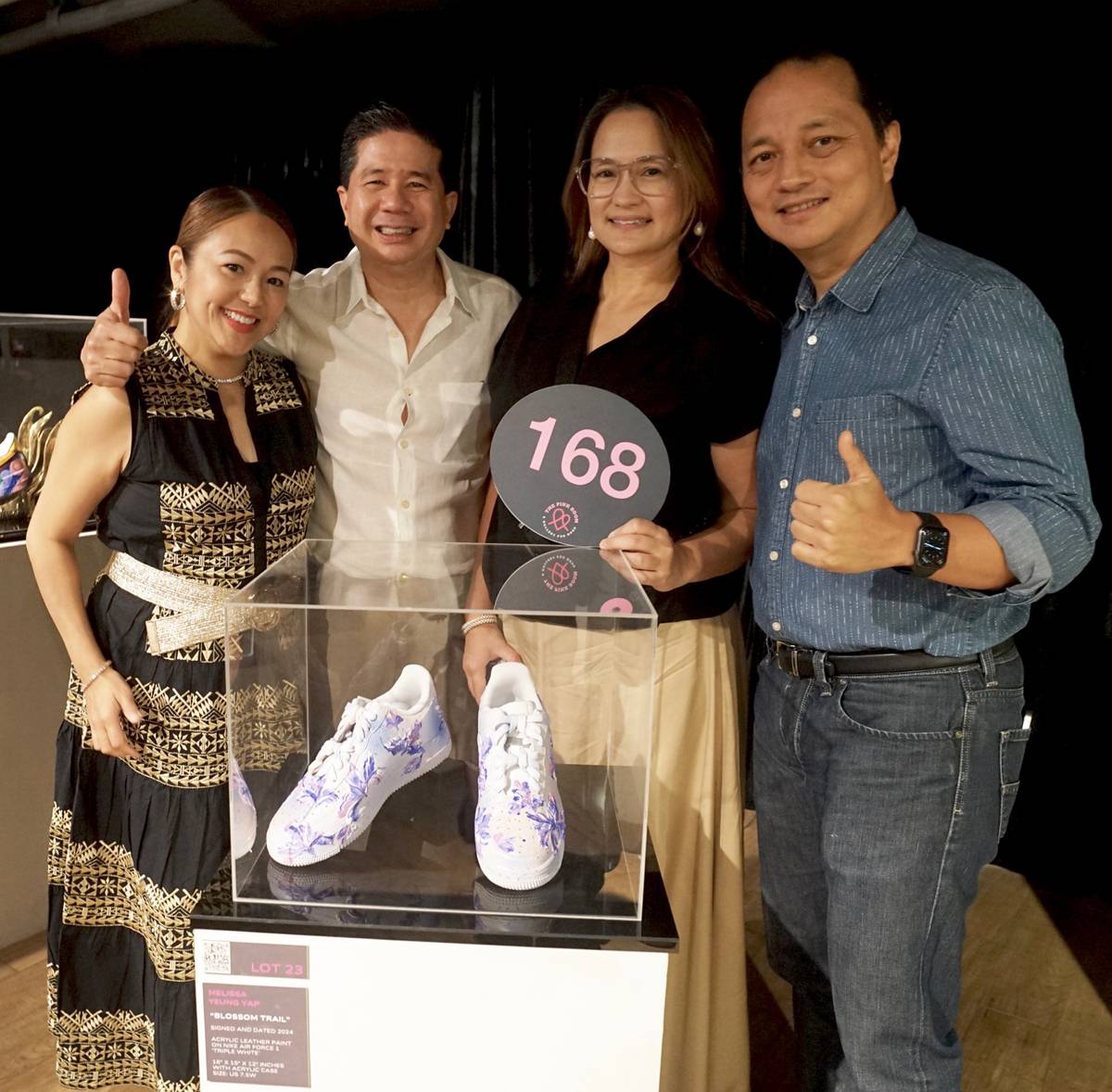 Lorlyn and Conrad Almazora, Tet and Alan Escaño.