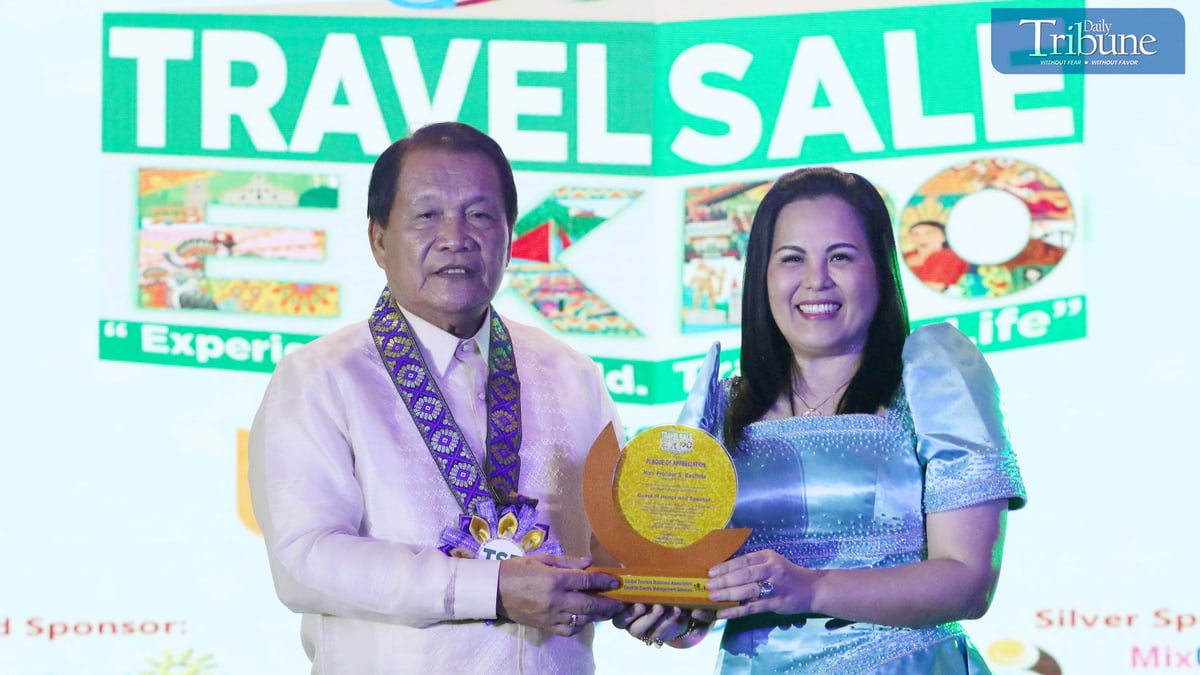 Aklan Mayor Floribal Bautista honored at Travel Sale Expo 2024