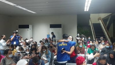 206 OFW applicants rescued from illegal shelters in Manila, Cavite