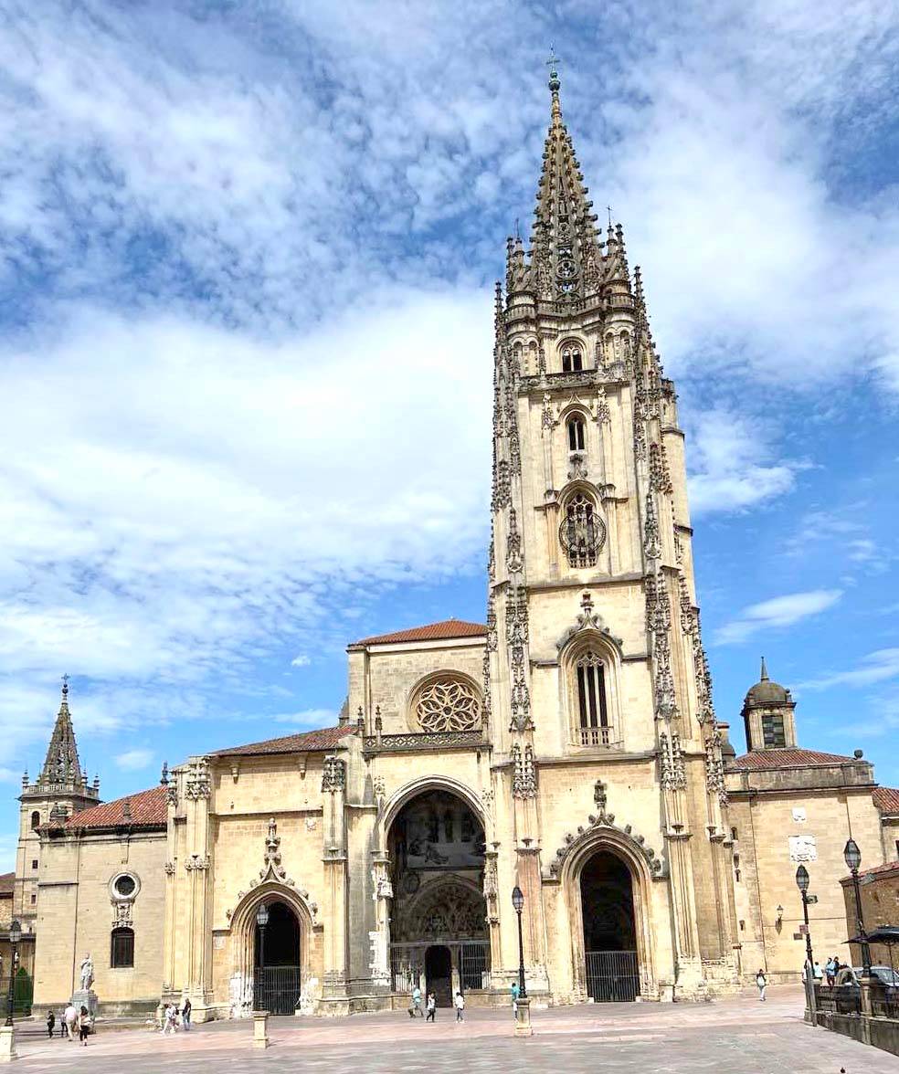 The Oviedo Cathedral.