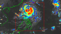 ‘Julian’ now a typhoon