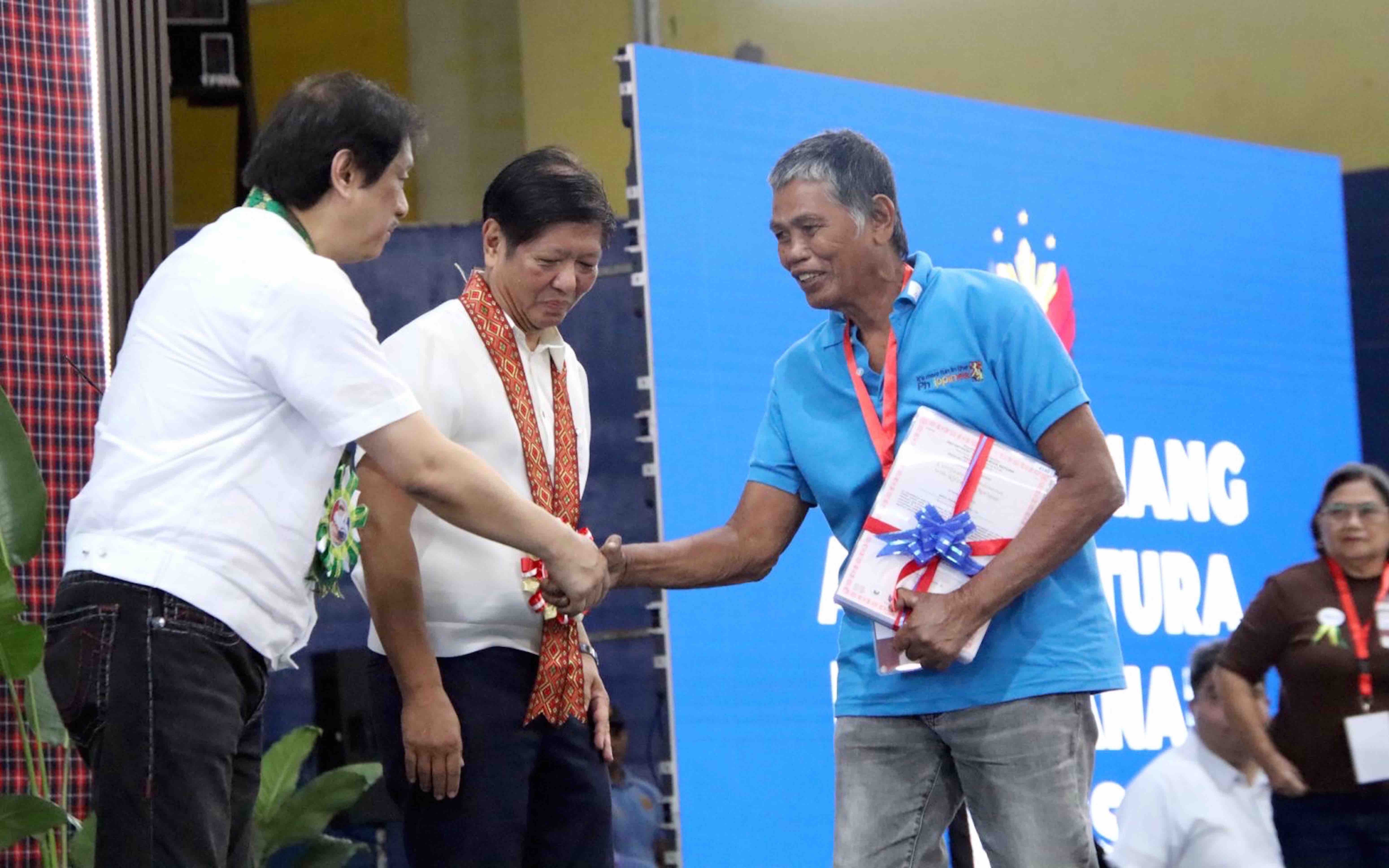 3,500 Tarlac ARBs to receive debt condonation certificates from PBBM