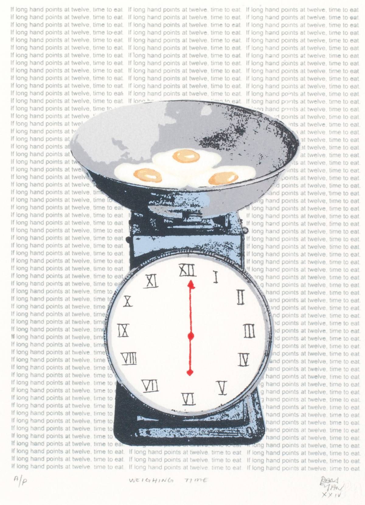 ‘Weighing Time’ by Pam Yan-Santos.