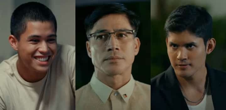 KYLE Echarri, Piolo Pascual and Grae Fernandez.