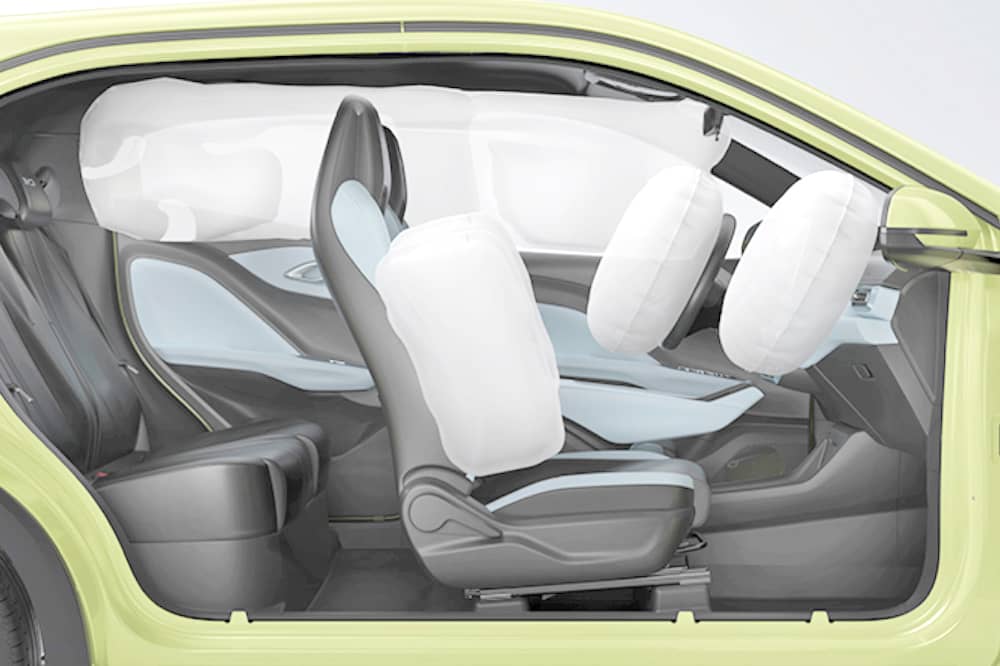 BYD Seagull is designed with a first-in-class four-airbag system to keep you and your passengers secure.