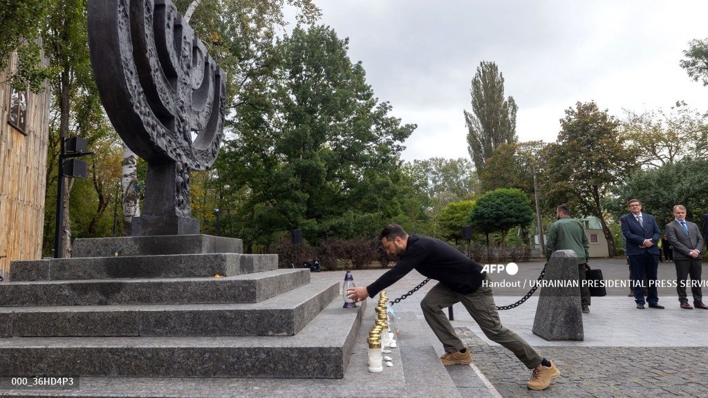 Zelensky marks anniversary of WWII massacre