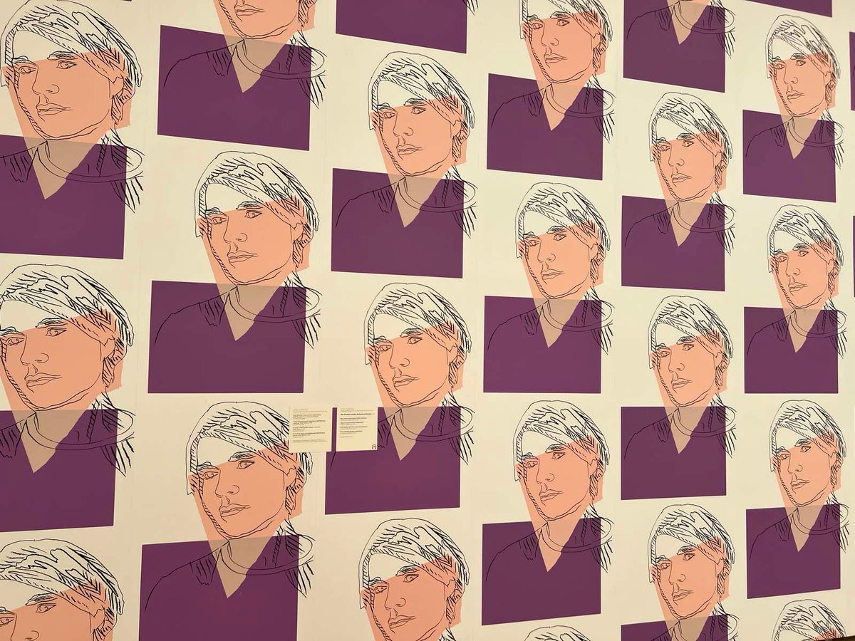‘Self Portrait 156A (1978)’ by Andy Warhol.