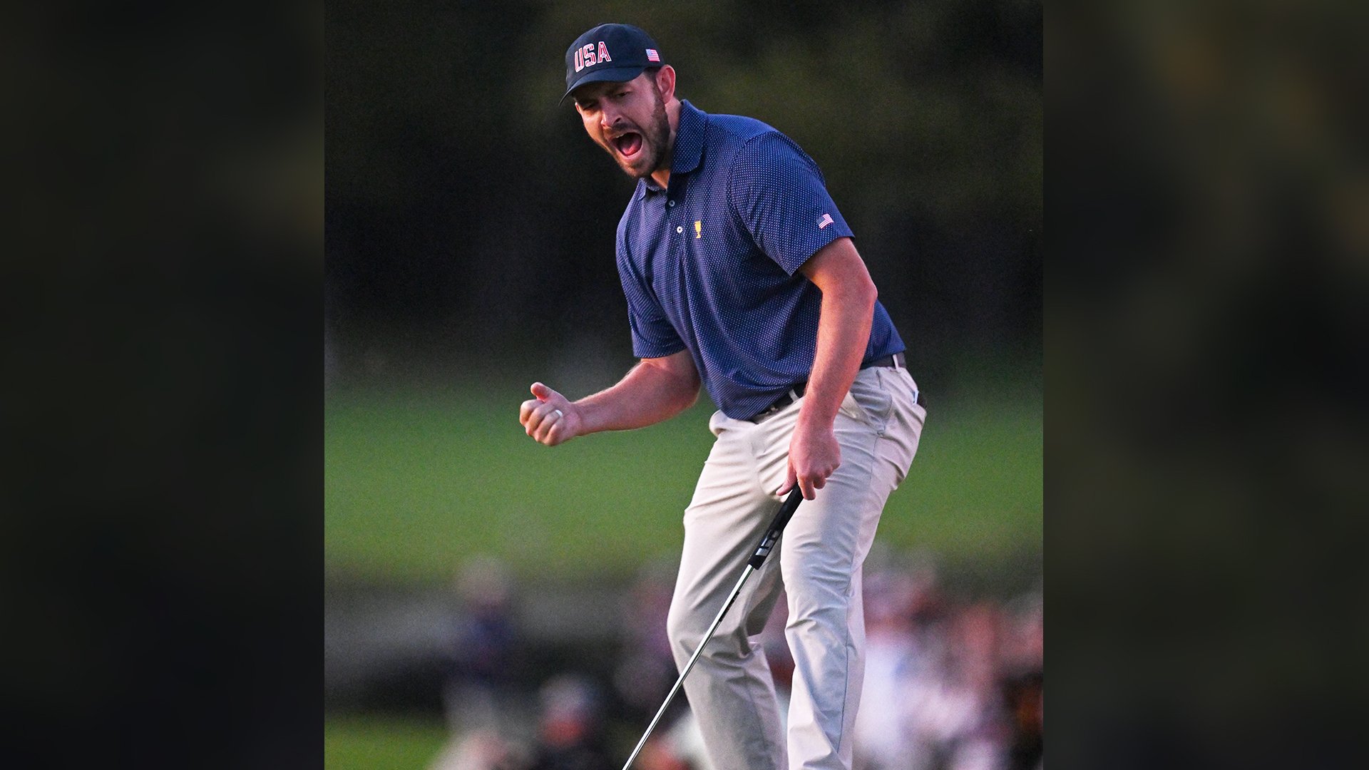 PRECISION PUTTING: Cantlay puts U.S. on brink of 10th straight Presidents win