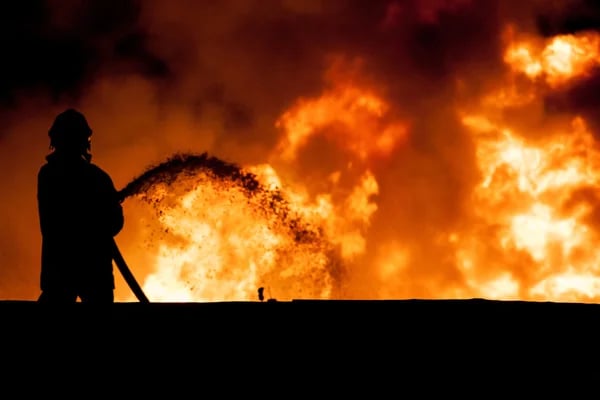 Nearly 1,700 firefighters battle Japan's largest forest fire in 30 years
