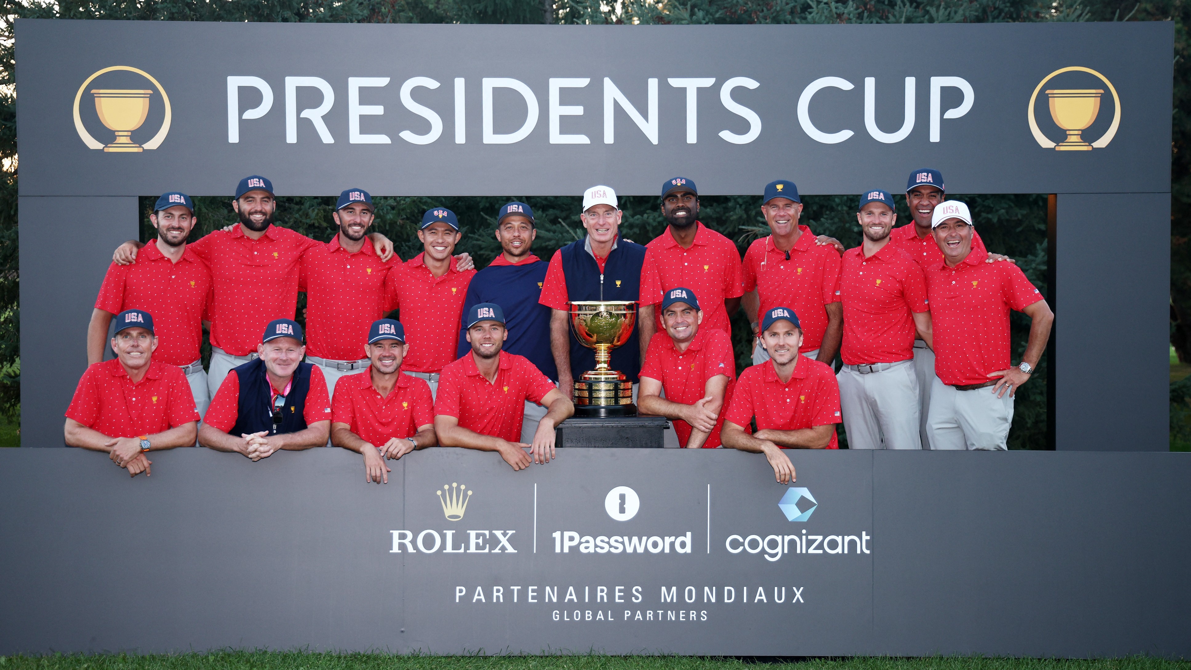 Mighty Americans top Presidents Cup