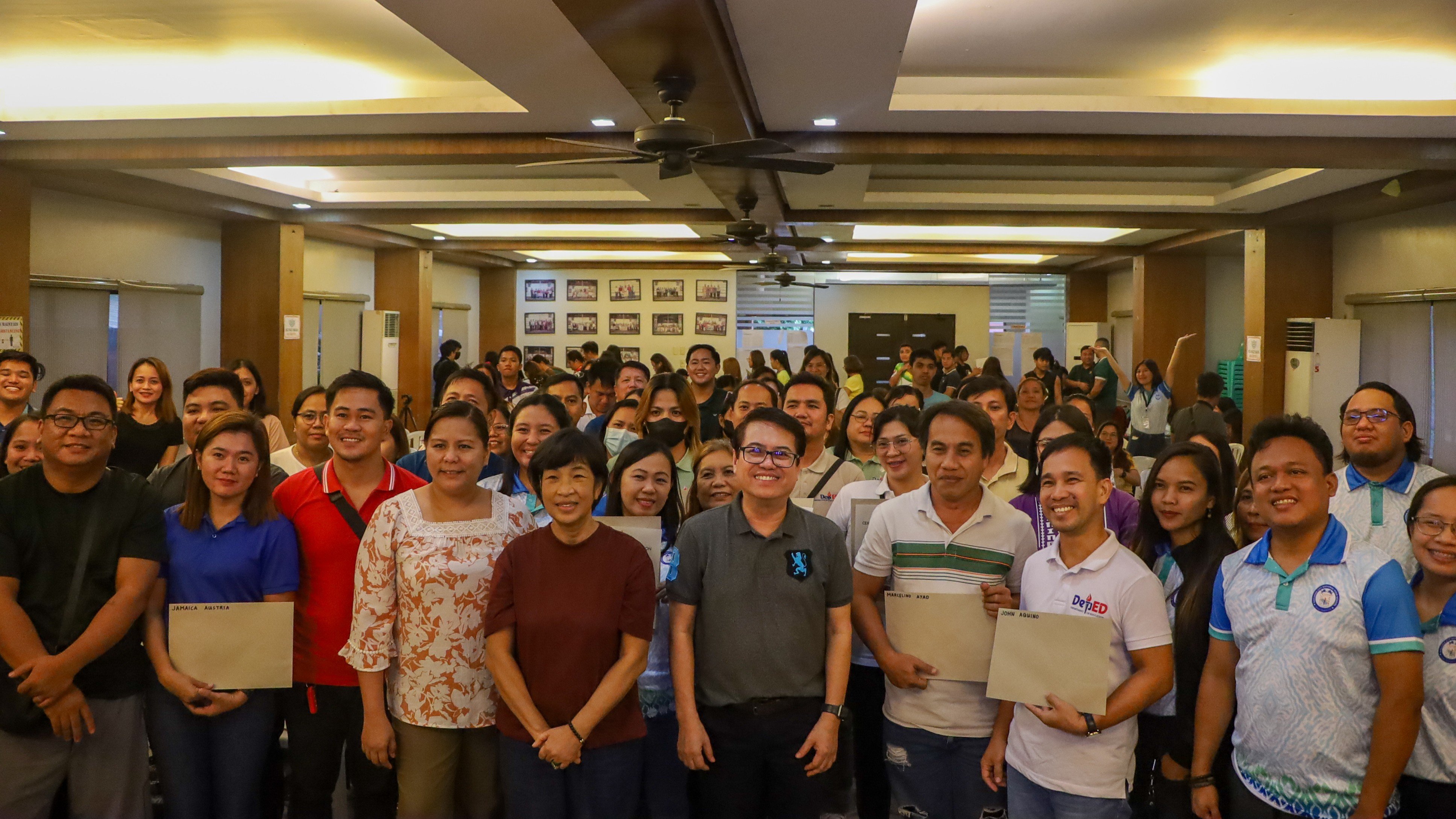 Workshop participants for Himig Himbing Oyayin Niyanakan.