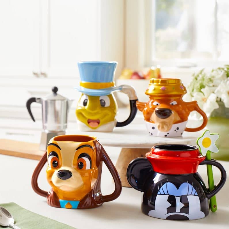 drinkware and figural mugs.
