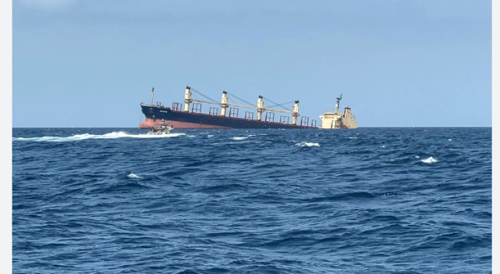 Sea drone damages ship off Yemen port
