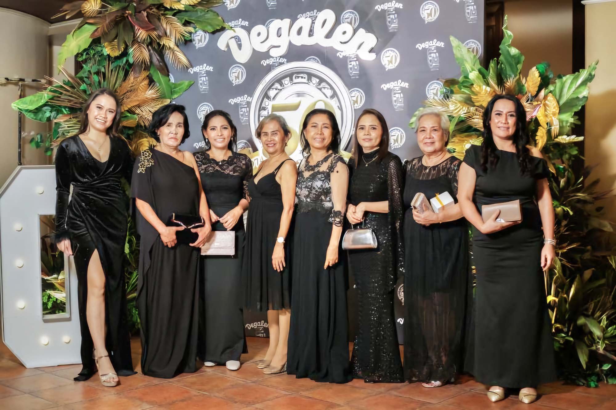 Ladies of Degalen. Sheryl Elumbaring, Dulce Tenedo, Lina Barrida, Llia Jorquia (past employee) Ester Matarlo, Nelda Ebarle, Neoly Ponce and Wilma Asingua.