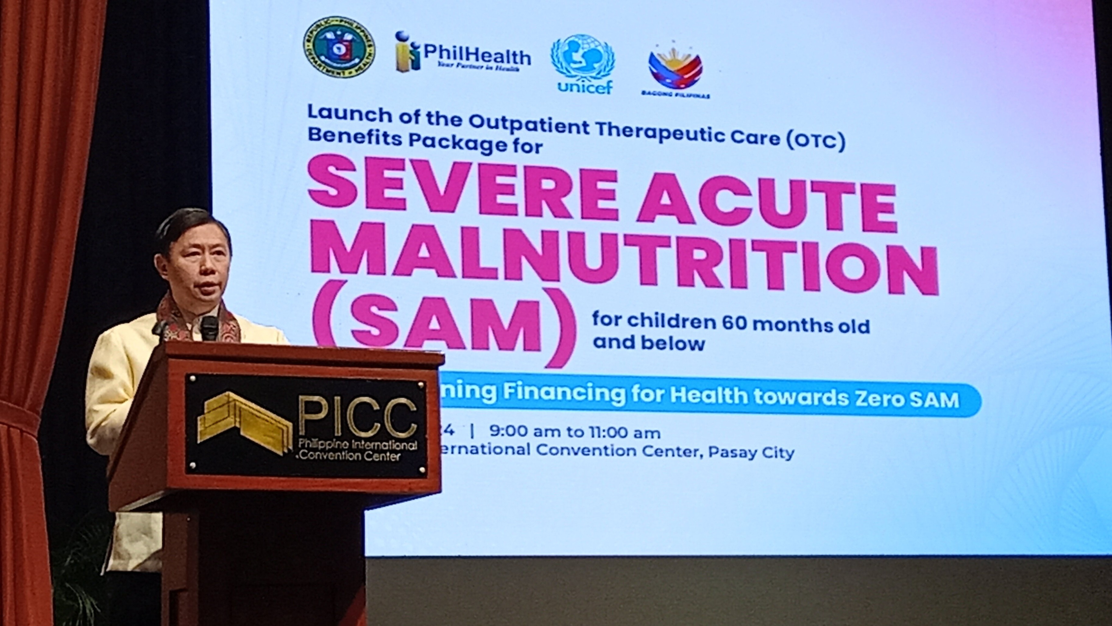 PhilHealth launches malnutrition package
