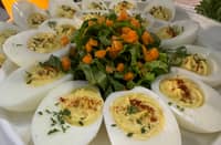 Deviled eggs.