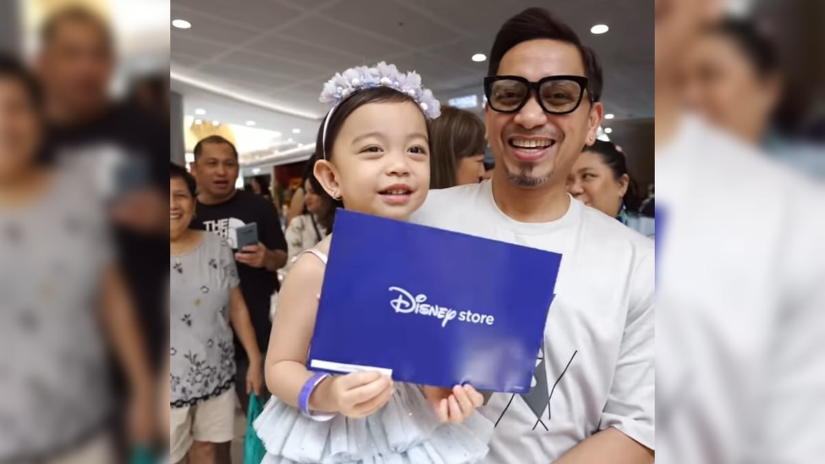 Jhong Hilario describes daughter Sarina as his ‘Queen Elsa’