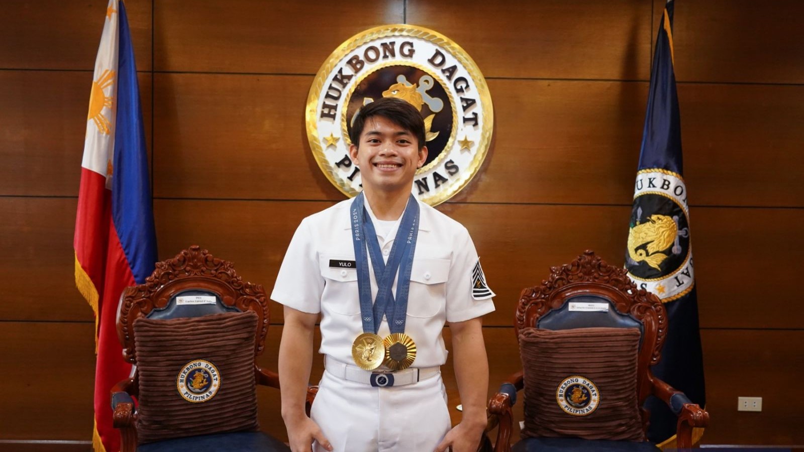 Carlos Yulo joins Phl Navy reserves 