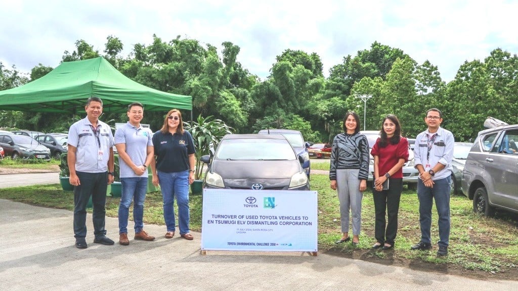 Toyota endorses first ELV dismantler in Phl