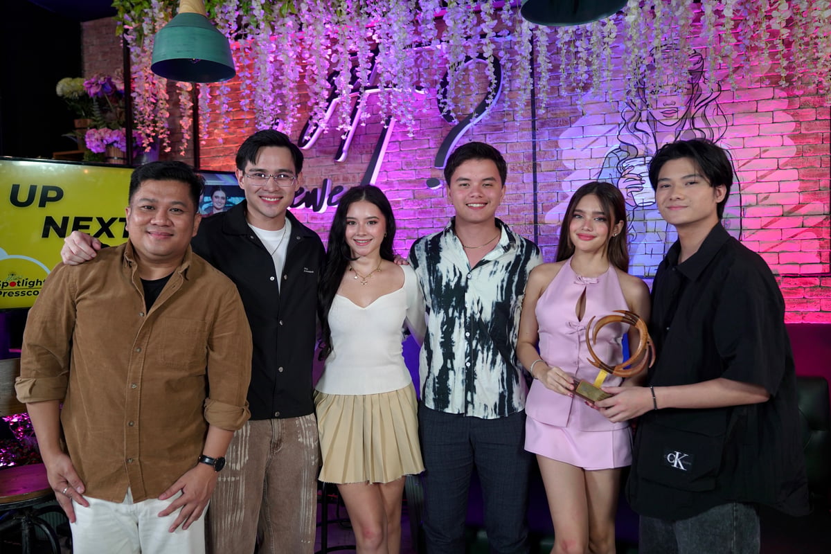Direk Theodore Boborol, Ralph de Leon, Krystl Ball, Luke Alford, Criza and Harvey Bautista.