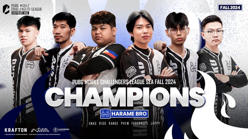 Phl's Harame BRO qualifies for PUBG Mobile Global Championship