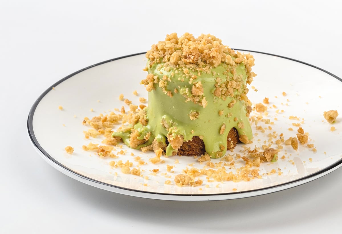 MATCHA Carrot Lava Cake