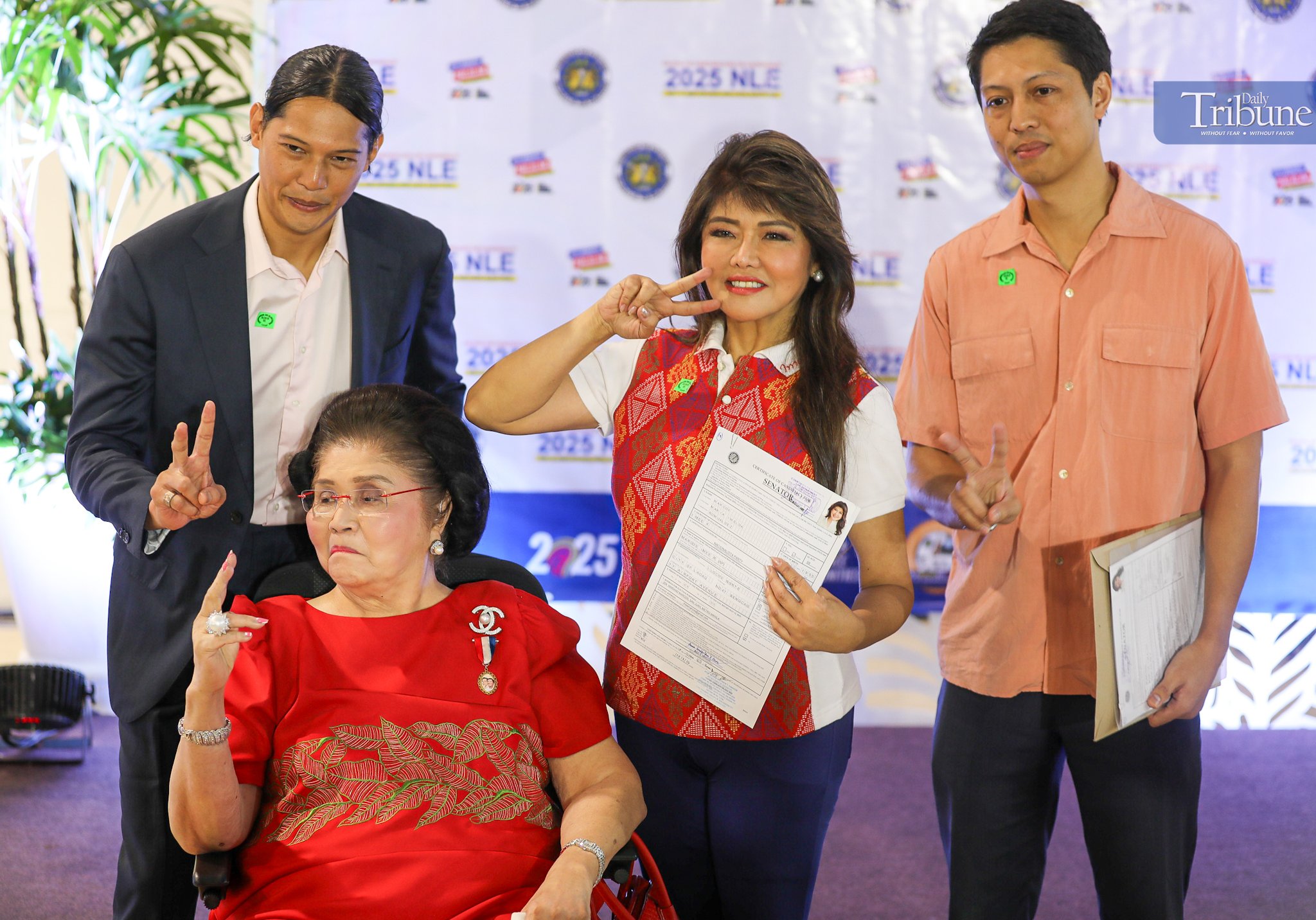 In photos - Imee Marcos files COC for re-election