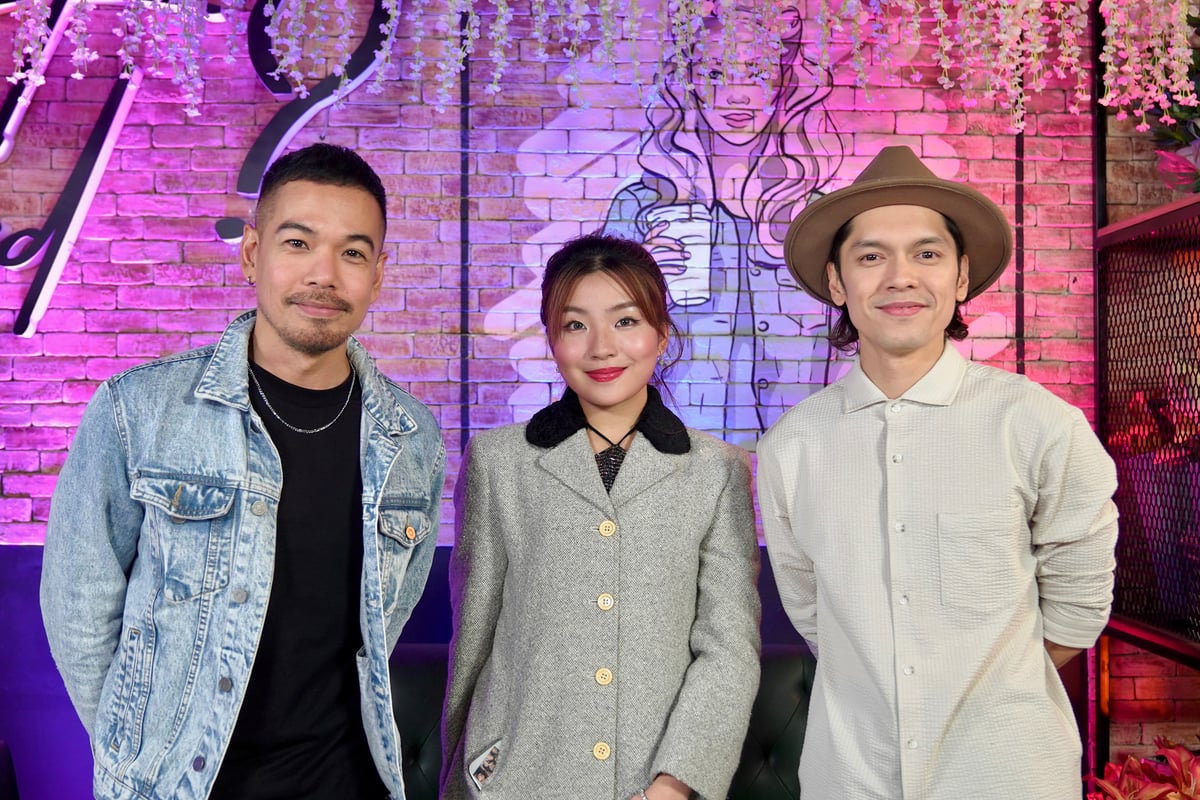 Zeppi Borromeo, Kei Kurosawa and Carlo Aquino.