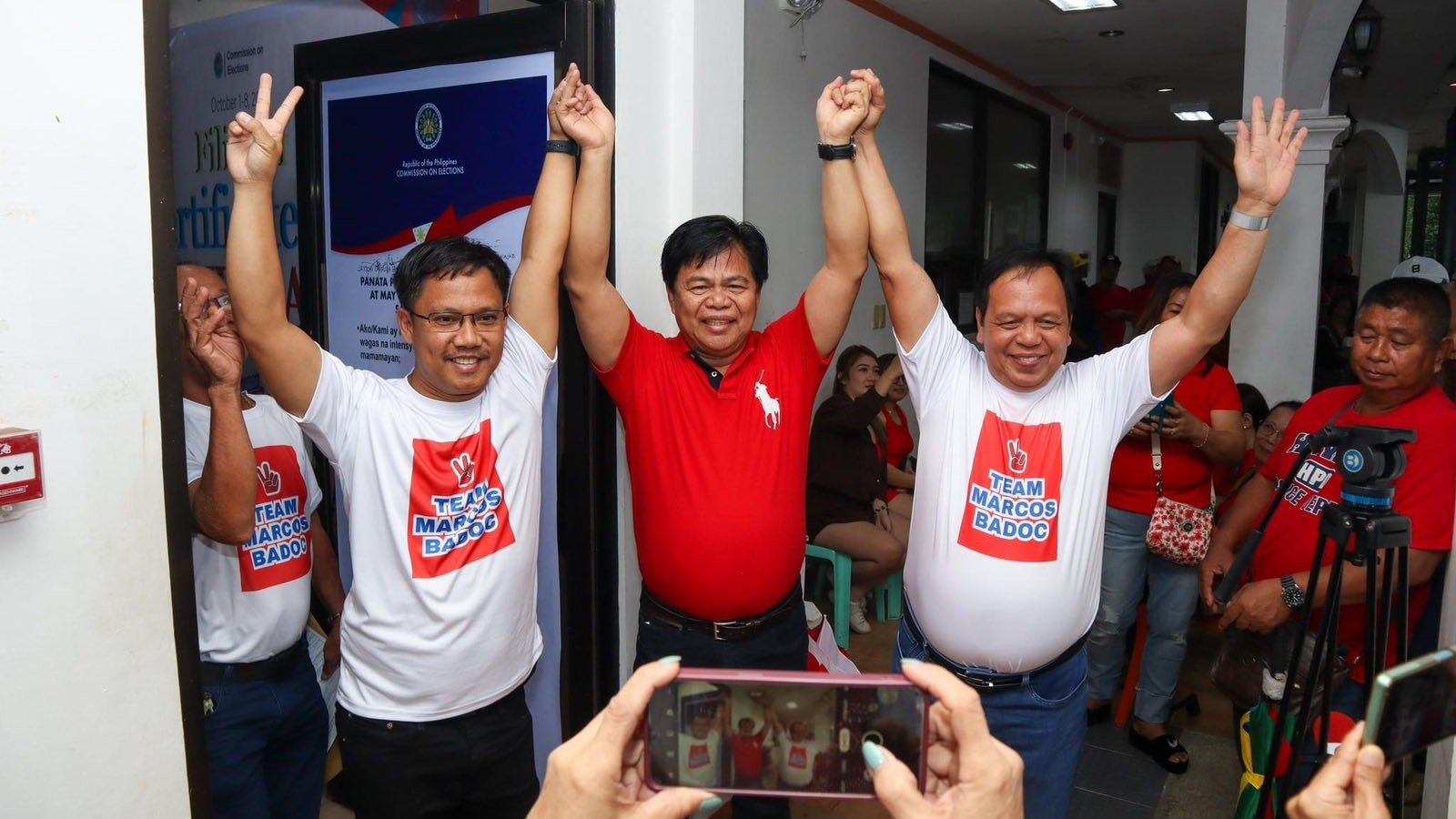 Calajate, Rubio file COCs for Badoc; backed by Marcoses