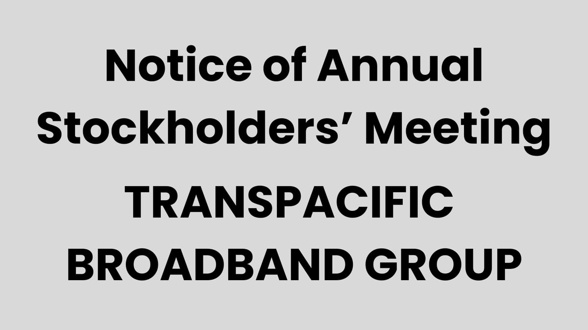 Transpacific Broadband Group