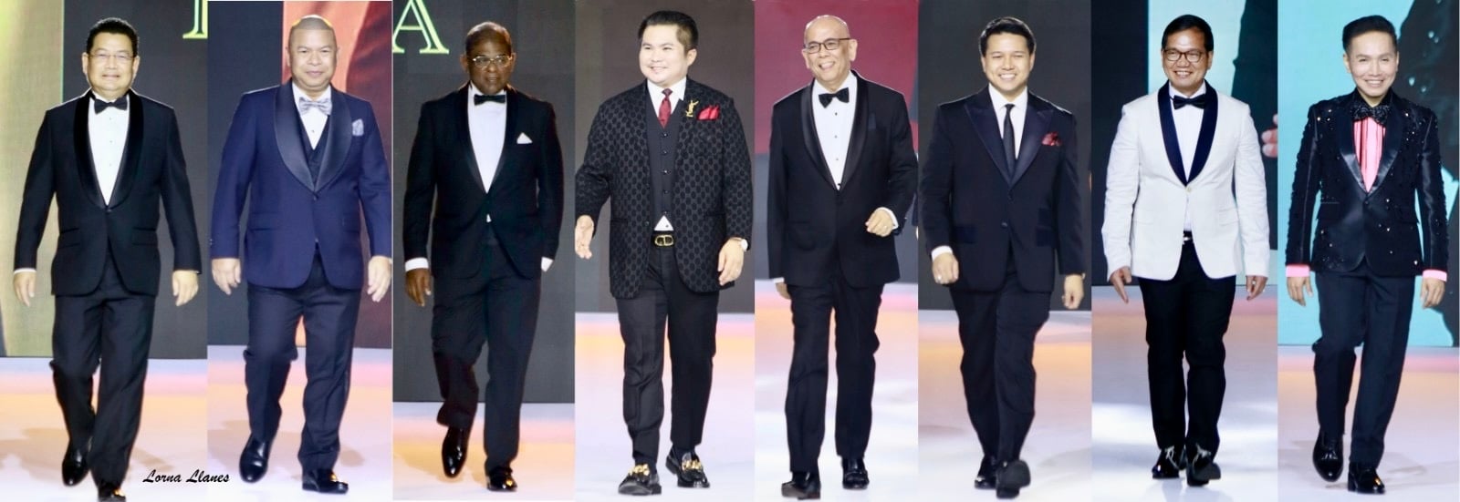 Men of influence Thai Ambassador Tull Traisorat, Bernie Caramba, Malaysian Ambassador Melvin Castelino, Atty. Arnel Mateo, Roberto Alvarez Jr., Brian Poe Llamanzares, Noel Gonzales and Dr. Rollin Tabuena.