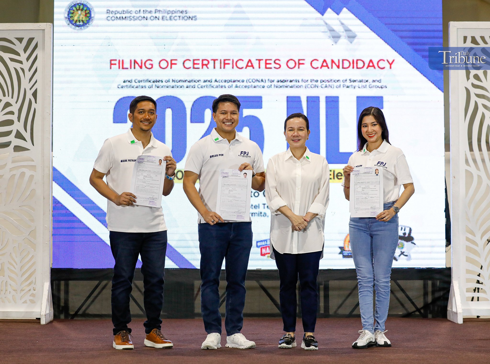 'PANDAY' PARTYLIST FILES CONA