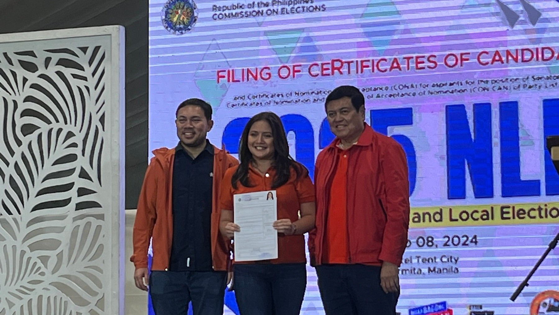 Camille Villar formalizes 2025 run