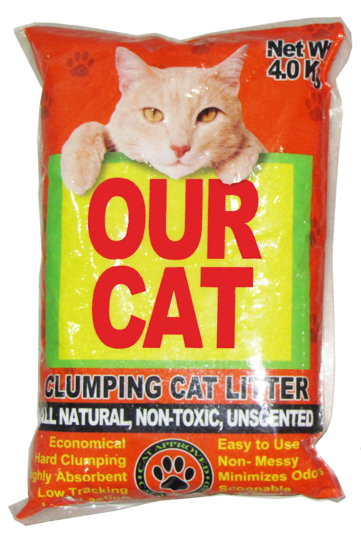 Our Cat clumping cat litter.