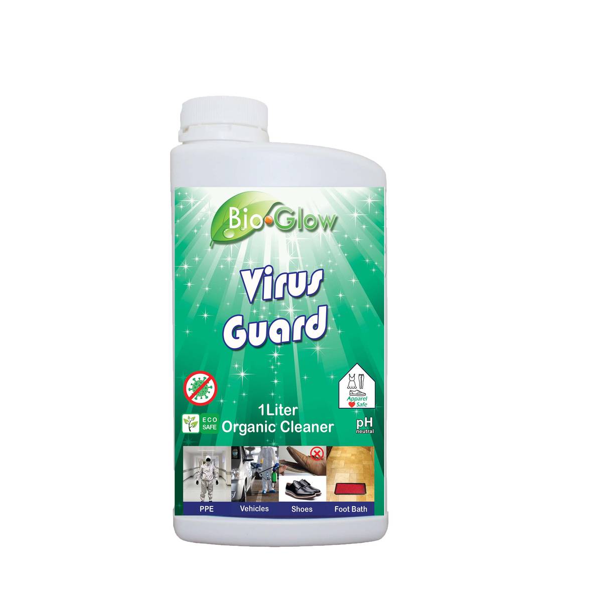 BIOGLOW organic cleaner.