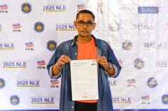 Warlito Bovier files certificate of candidacy for senator in 2025 elections