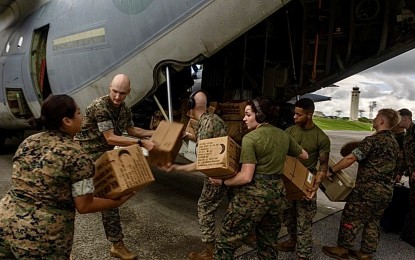 U.S. aids typhoon ‘Julian’ victims
