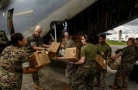 U.S. aids typhoon ‘Julian’ victims