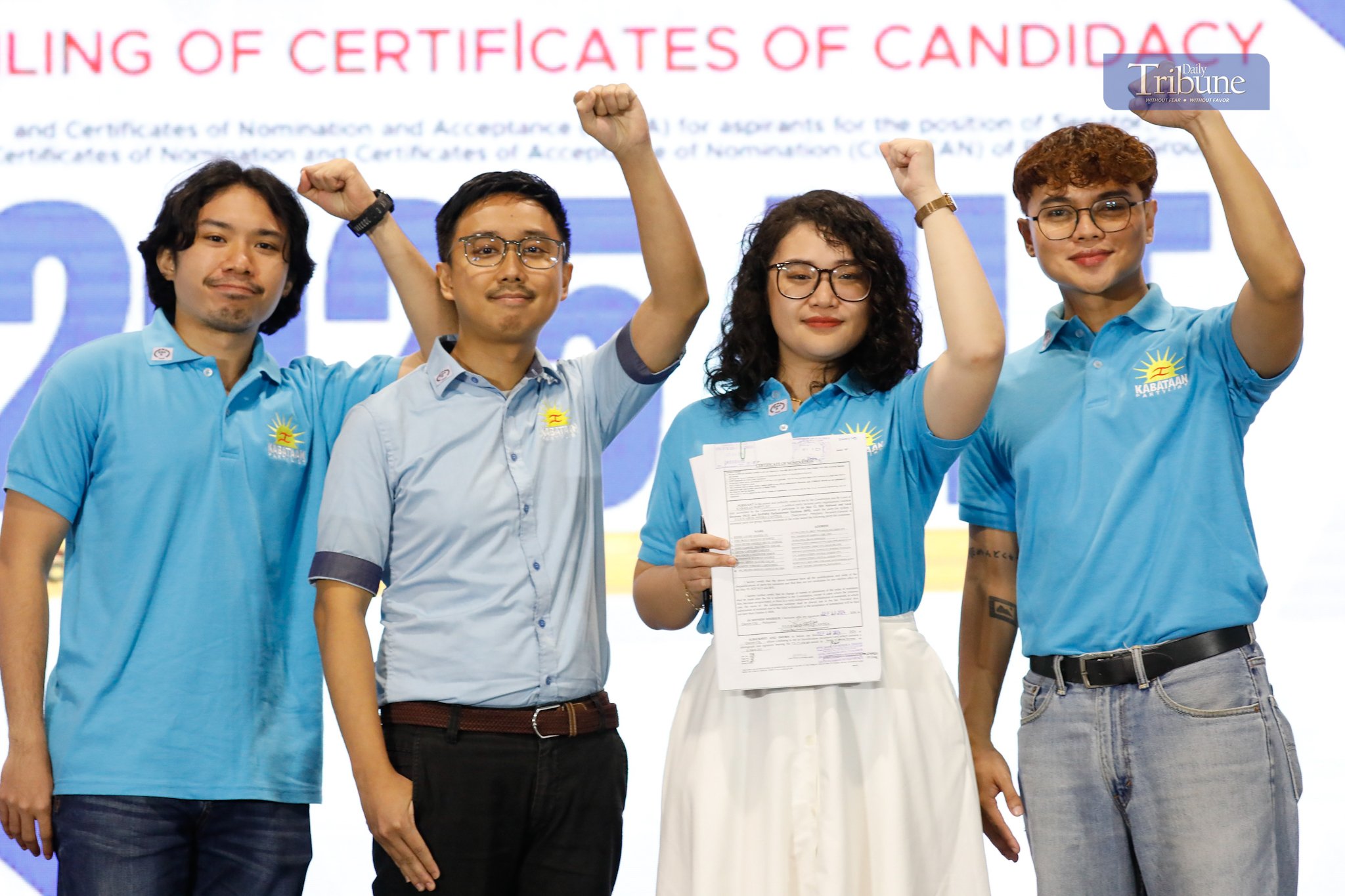 Kabataan Party-list files CONA