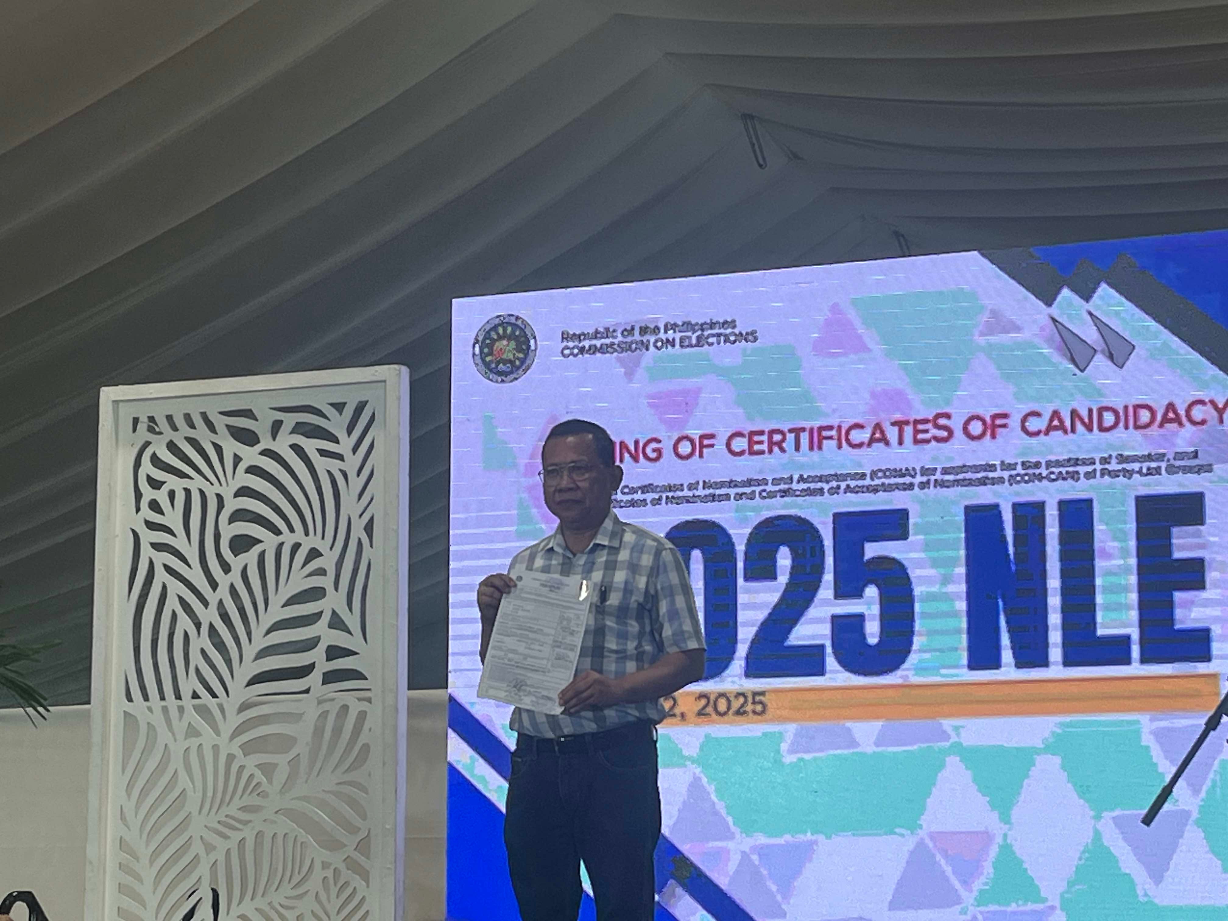 'Manggagawa naman': Labor leader Sonny Matula to run for Senate anew