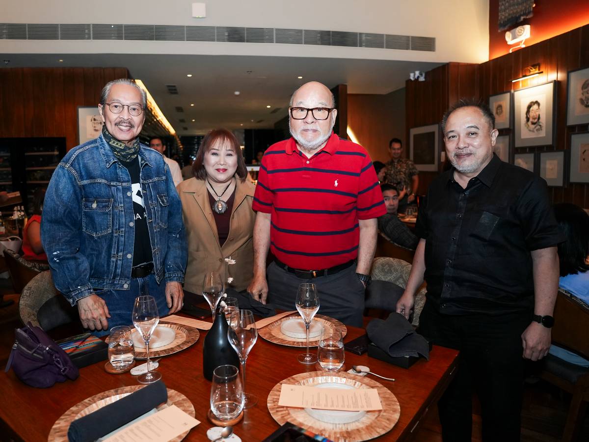 Ramon Orlina, Marissa Pe Yang, Raul Isidro and Antonio Yang Jr.